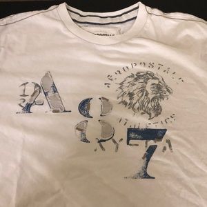 Aeropostale White Appliqué T-Shirt